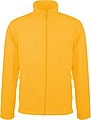 Mens microfleece sweatshirt KARIBAN, yellow, S