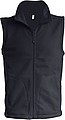 Mens microfleece vest KARIBAN, grey, S