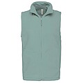 Mens microfleece vest KARIBAN, mint, S