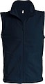 Mens microfleece vest KARIBAN, navy, L