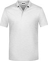 Mens Piqué Polo, ash, S