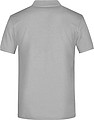 Mens Piqué Polo, ash, S