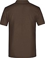 Mens Piqué Polo, brown, S
