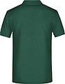 Mens Piqué Polo, dark green, S