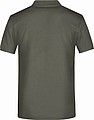 Mens Piqué Polo, dark grey, S