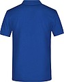 Mens Piqué Polo, dark royal, S