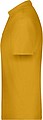 Mens Piqué Polo, gold yellow, S