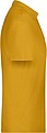Mens Piqué Polo, gold yellow, S
