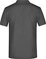 Mens Piqué Polo, graphite, S