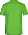 Mens Piqué Polo, lime green, S