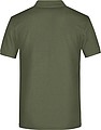 Mens Piqué Polo, olive, S