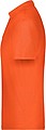 Mens Piqué Polo, orange, S