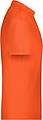 Mens Piqué Polo, orange, S