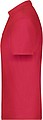 Mens Piqué Polo, red, S