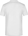Mens Piqué Polo, white, S
