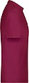 Mens Piqué Polo, wine, S