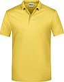 Mens Piqué Polo, yellow, S