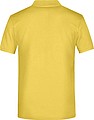 Mens Piqué Polo, yellow, S
