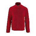 MENS PLAIN FLEECE JACKET NORMAN MEN, BLACK, 4XL
