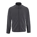 MENS PLAIN FLEECE JACKET NORMAN MEN, BLACK, 5XL
