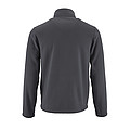 MENS PLAIN FLEECE JACKET NORMAN MEN, BLACK, 5XL