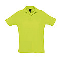 MENS POLO SHIRT SUMMER II, APPLE GREEN, L