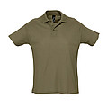 MENS POLO SHIRT SUMMER II, ARMY, L