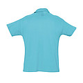 MENS POLO SHIRT SUMMER II, ATOLL BLUE, L