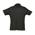 MENS POLO SHIRT SUMMER II, BLACK, L