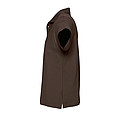 MENS POLO SHIRT SUMMER II, CHOCOLATE, L