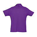 MENS POLO SHIRT SUMMER II, DARK PURPLE, L