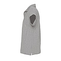 MENS POLO SHIRT SUMMER II, GREY MELANGE 2, L