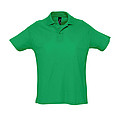 MENS POLO SHIRT SUMMER II, KELLY GREEN, L