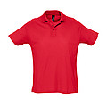 MENS POLO SHIRT SUMMER II, RED, L