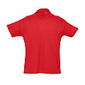 MENS POLO SHIRT SUMMER II, RED, L