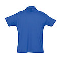 MENS POLO SHIRT SUMMER II, ROYAL BLUE, L