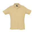MENS POLO SHIRT SUMMER II, SAND, L