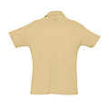 MENS POLO SHIRT SUMMER II, SAND, L