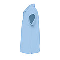 MENS POLO SHIRT SUMMER II, SKY BLUE PIQUE, L