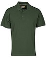Mens polo T-shirt PAYPER VENICE, dark green, XS