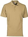 Mens polo T-shirt PAYPER VENICE, light brown, XS