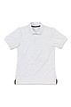 Mens poloshirt STEDMAN HENRY, white, L