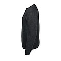 MENS ROUND-NECK SWEATSHIRT SPIDER, CHARCOAL MELANGE, M