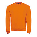 MENS ROUND-NECK SWEATSHIRT SPIDER, ORANGE, 3XL