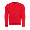 MENS ROUND-NECK SWEATSHIRT SPIDER, RED, 3XL