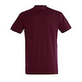 MENS ROUND NECK T-SHIRT IMPERIAL, BURGUNDY, L