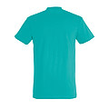 MENS ROUND NECK T-SHIRT IMPERIAL, CARIBBEAN BLUE, L