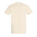 MENS ROUND NECK T-SHIRT IMPERIAL, CREAM, L