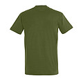 MENS ROUND NECK T-SHIRT IMPERIAL, DARK KAKI, 3XL