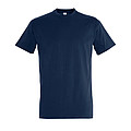 MENS ROUND NECK T-SHIRT IMPERIAL, FRENCH NAVY, 3XL